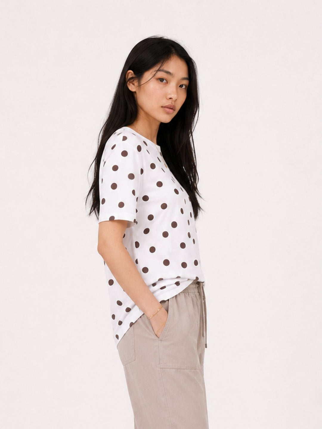 T-Shirt Damen AOP Punkte