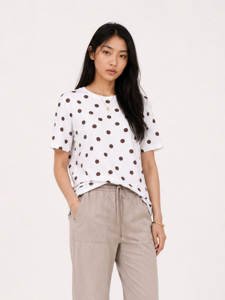 T-Shirt Damen AOP Punkte