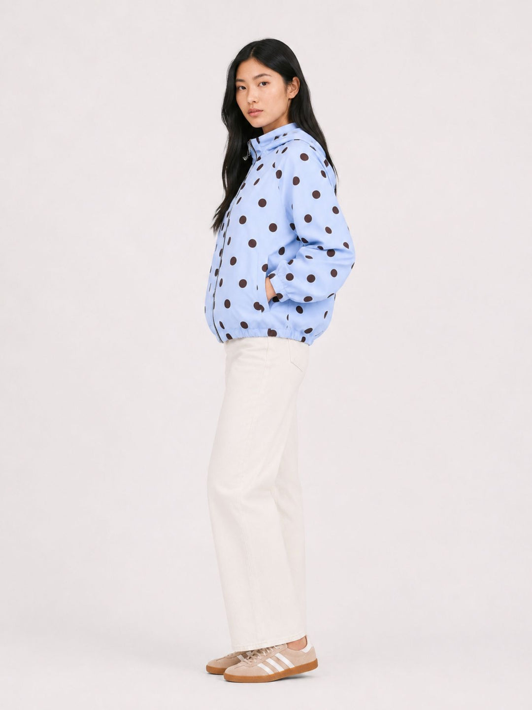 Jacke Damen AOP Punkte