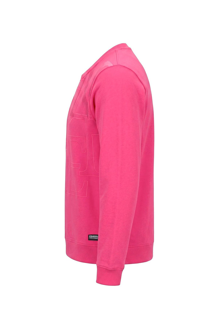 Leichtsweat Damen tonaler abstrakter Lettering Print
