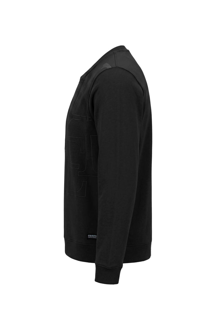 Leichtsweat Damen tonaler abstrakter Lettering Print