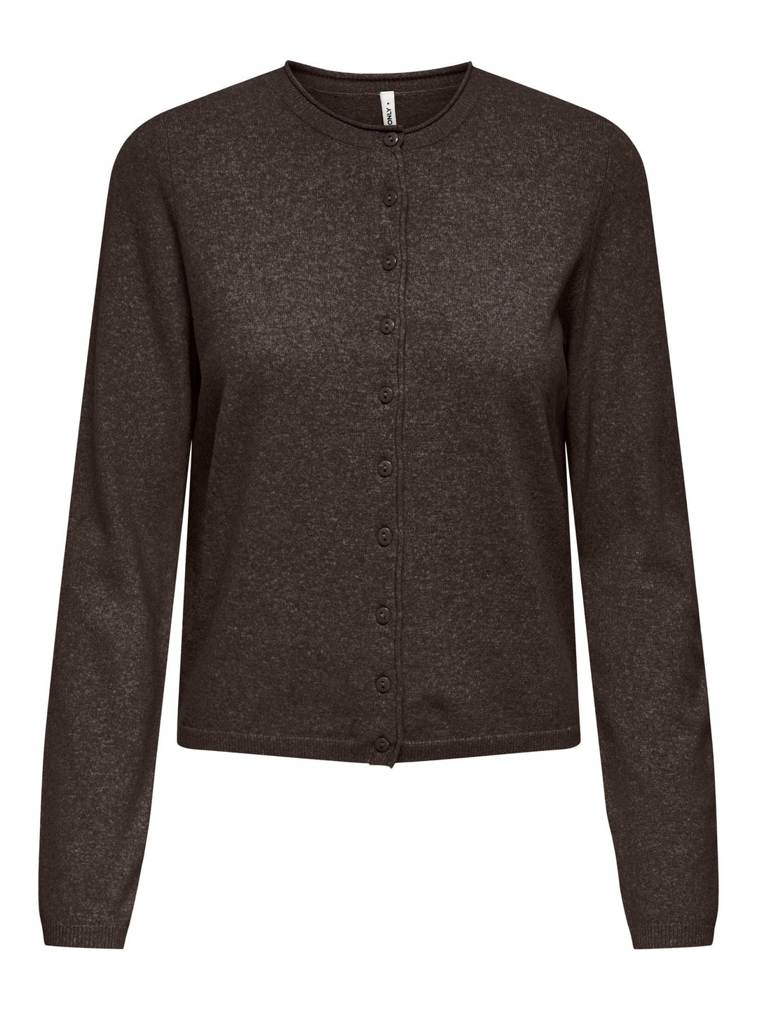 ONLLOYAL LS O-NECK BUTTON CARDI KNT