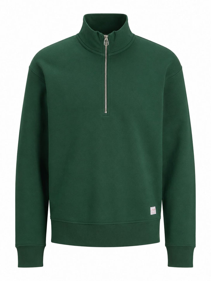 JPRBLUCALEB HALF ZIP SWEAT