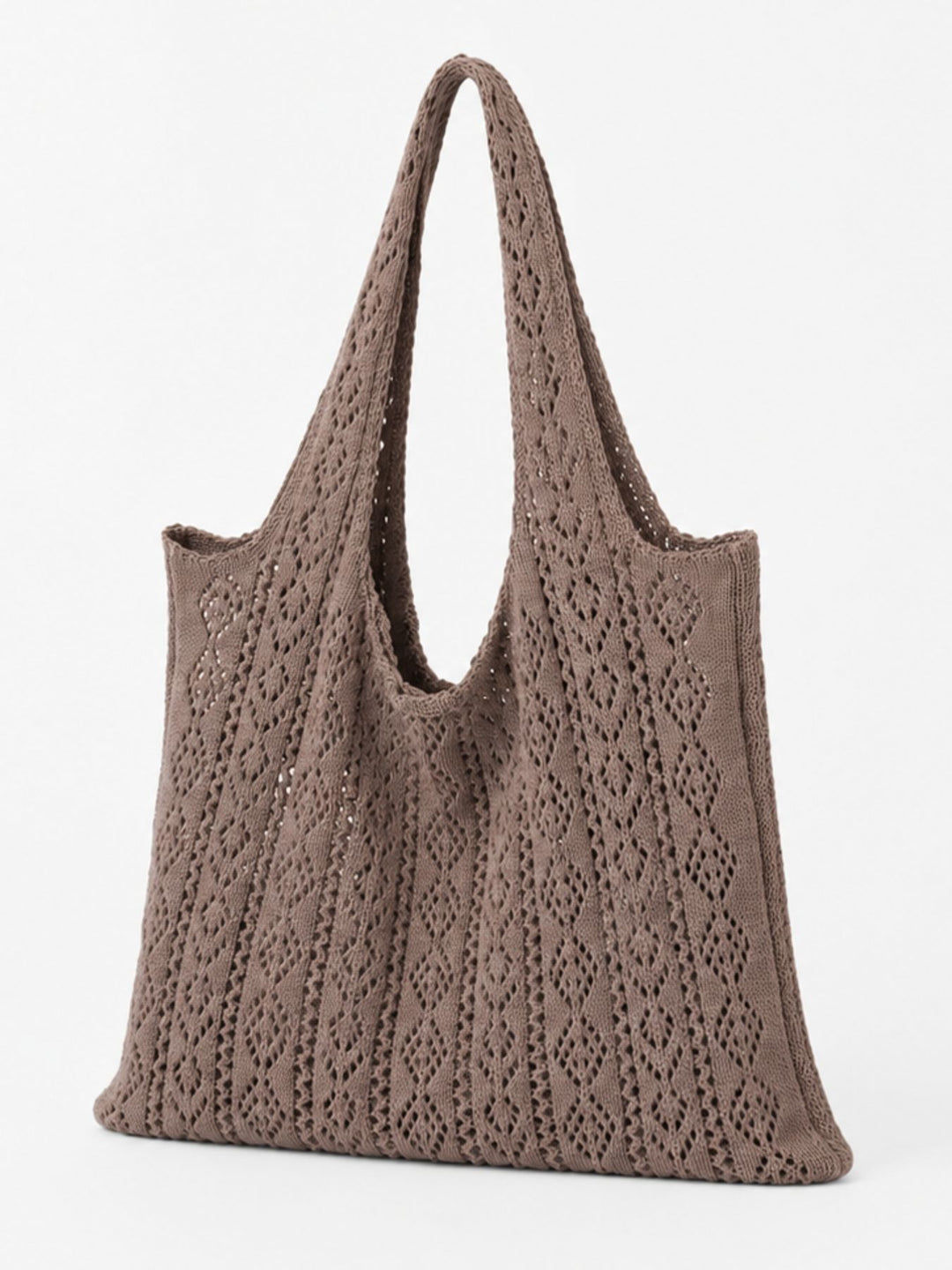 Tasche gehäkelt einfarbig