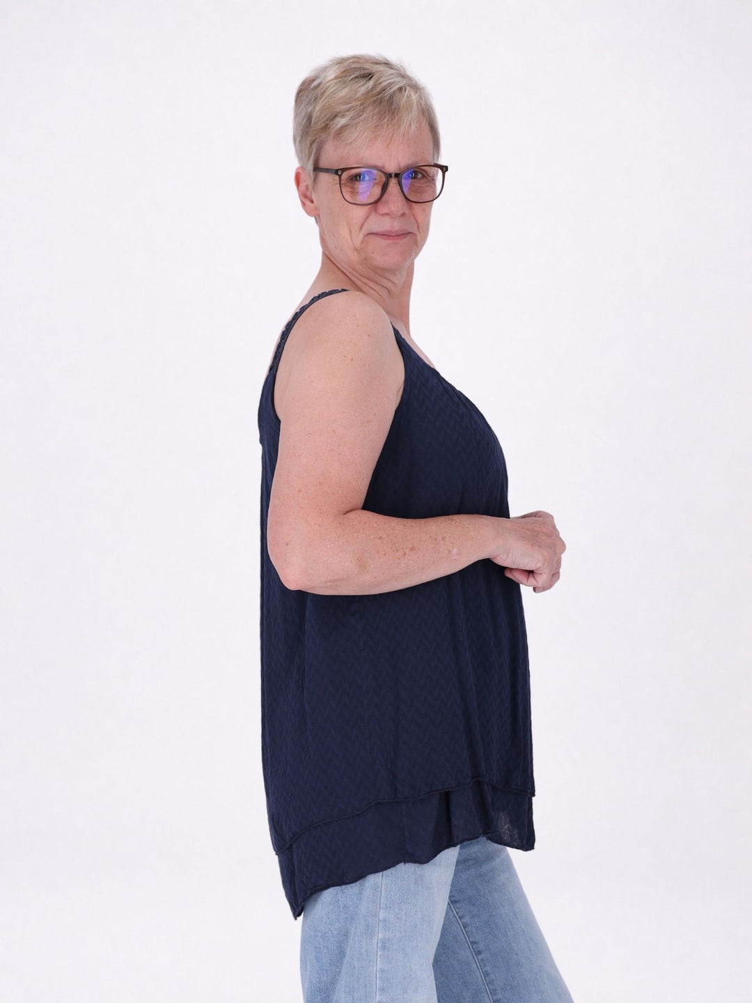 Top Double Layer Träger Häkel