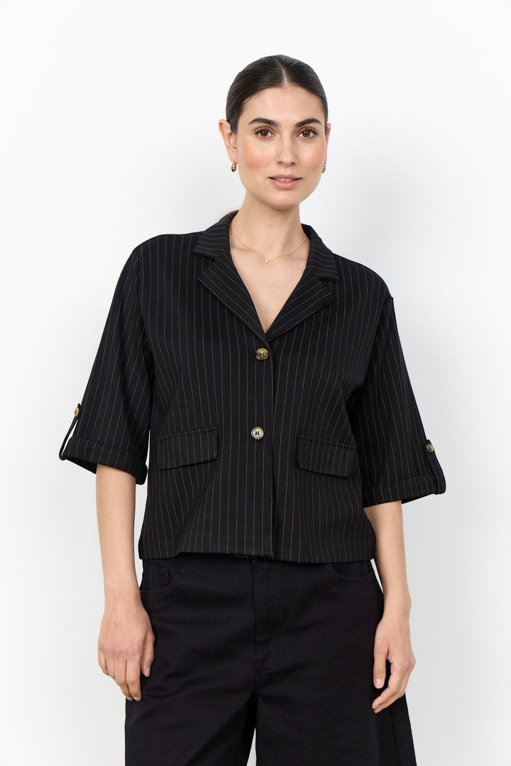 Blazer Damen Kurzarm