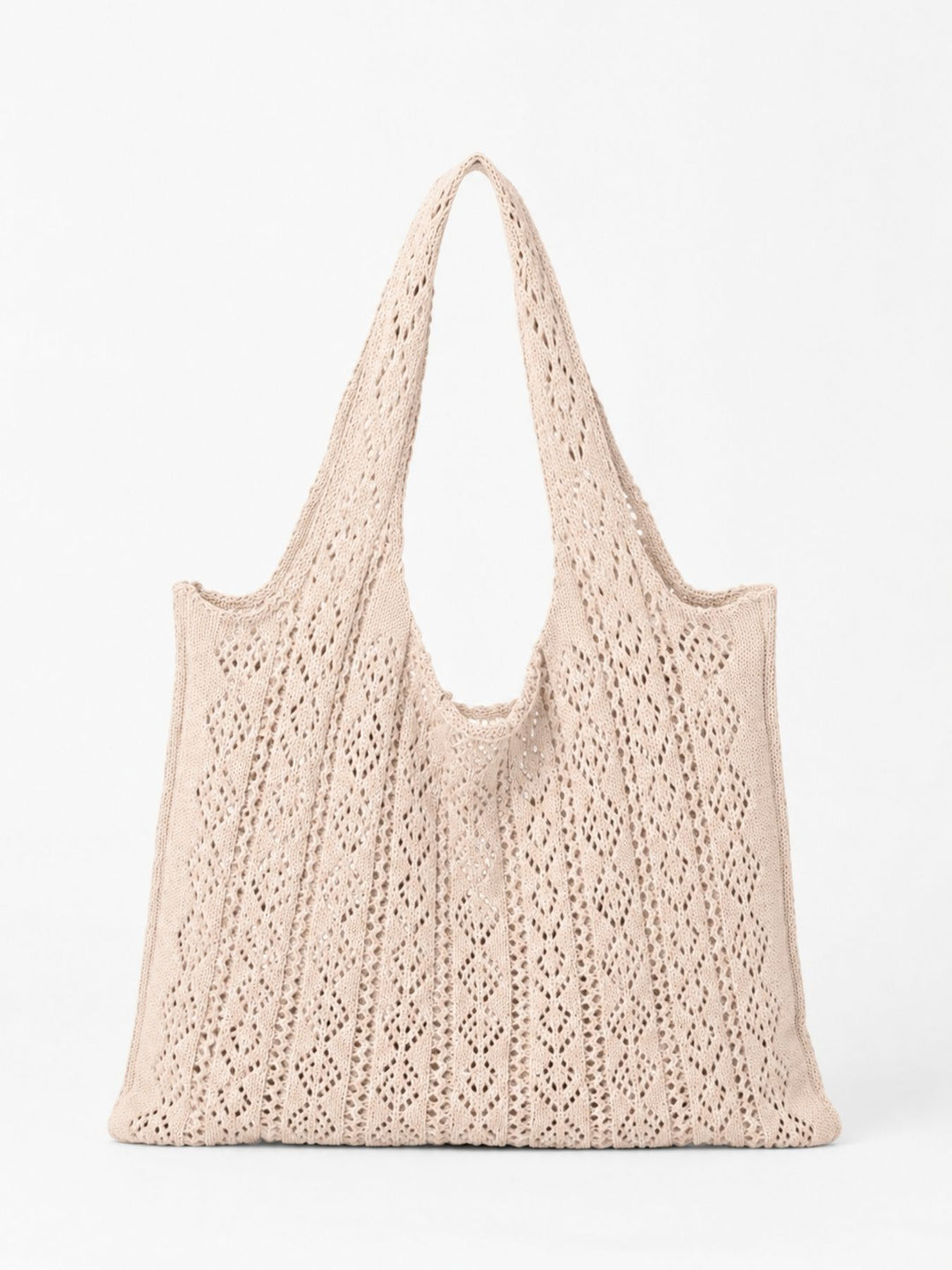 Tasche gehäkelt einfarbig