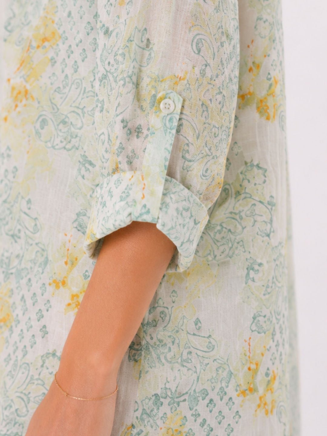 Longbluse Damen verschiedene AOP