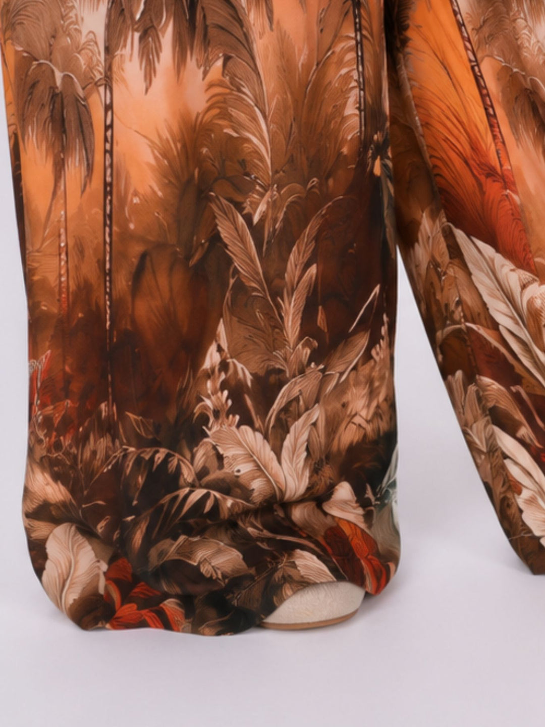 Schlupfhose Damen weites Bein AOP Jungel