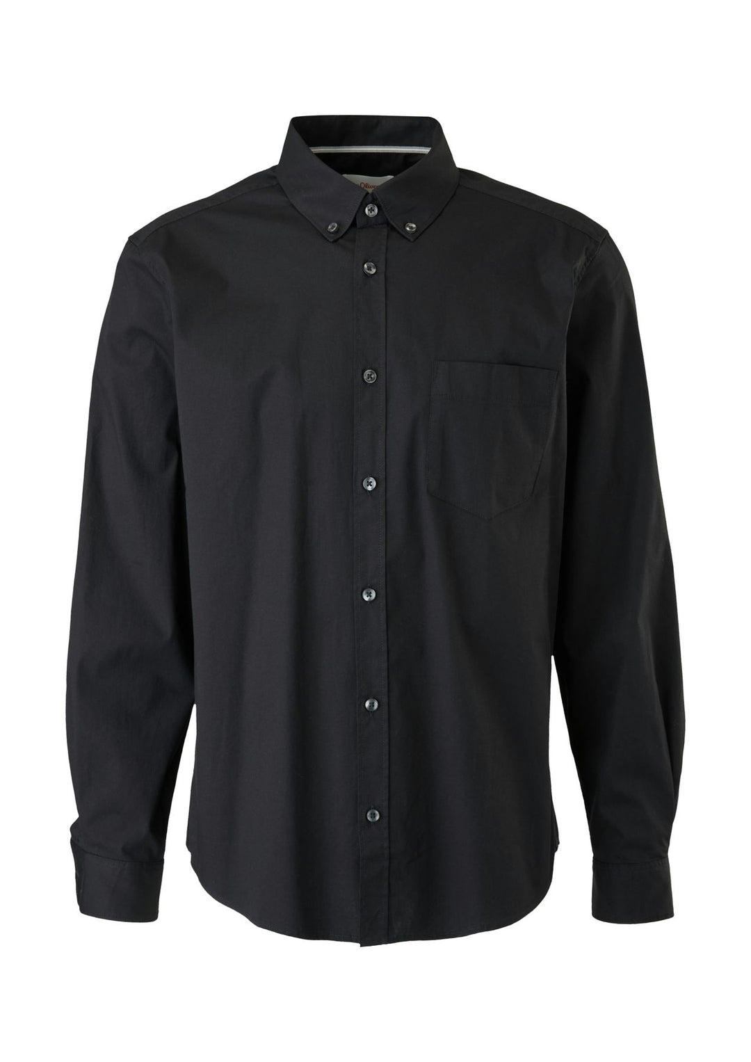 Herren Hemd Uni Langarm