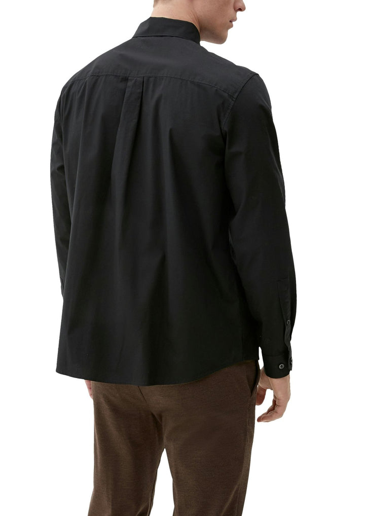 Herren Hemd Uni Langarm