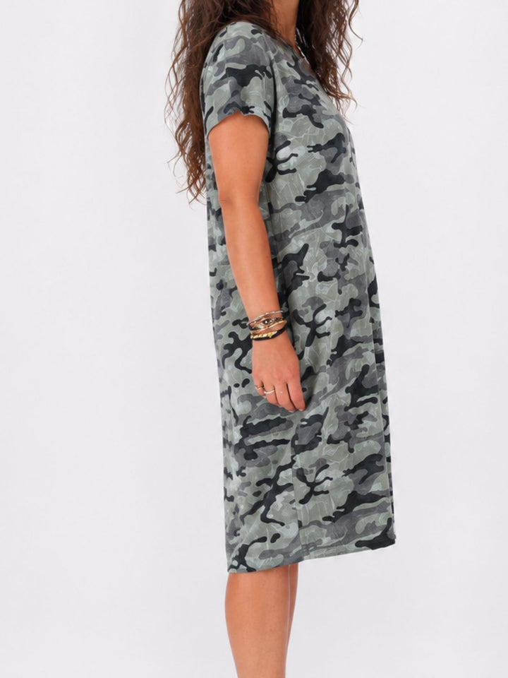 Kleid Camouflage