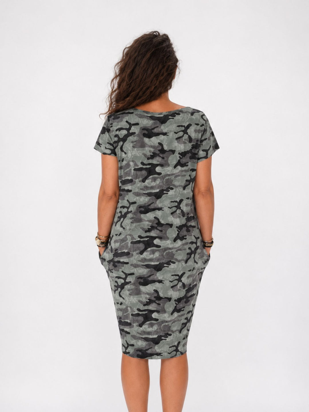 Kleid Camouflage