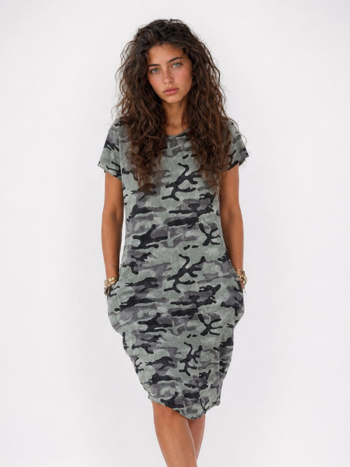 Kleid Camouflage