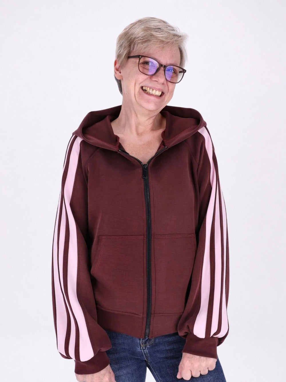 Sweatjacke Damen Kapuze
