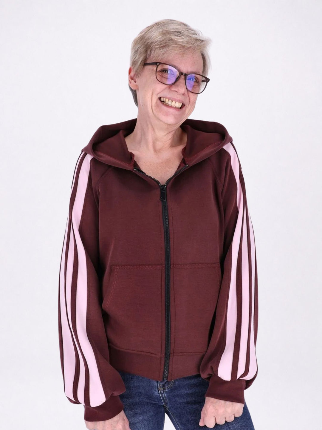 Sweatjacke Damen Kapuze