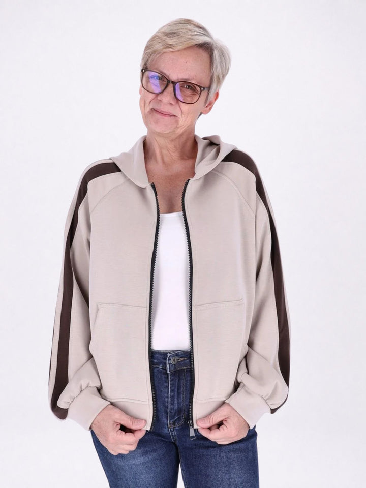 Sweatjacke Damen Kapuze