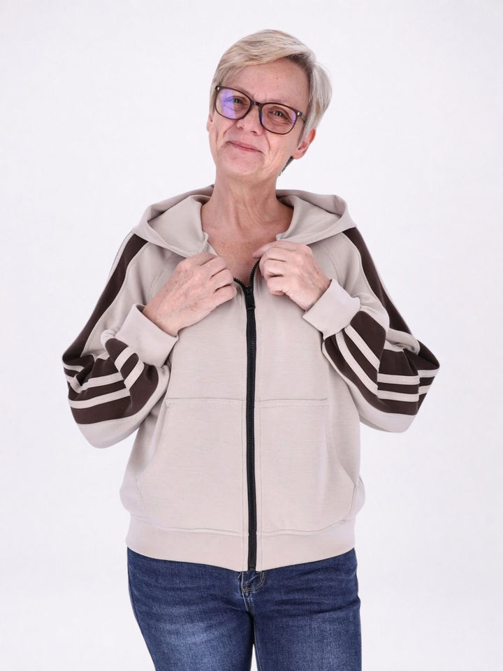 Sweatjacke Damen Kapuze