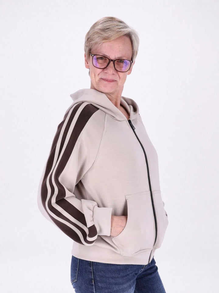 Sweatjacke Damen Kapuze