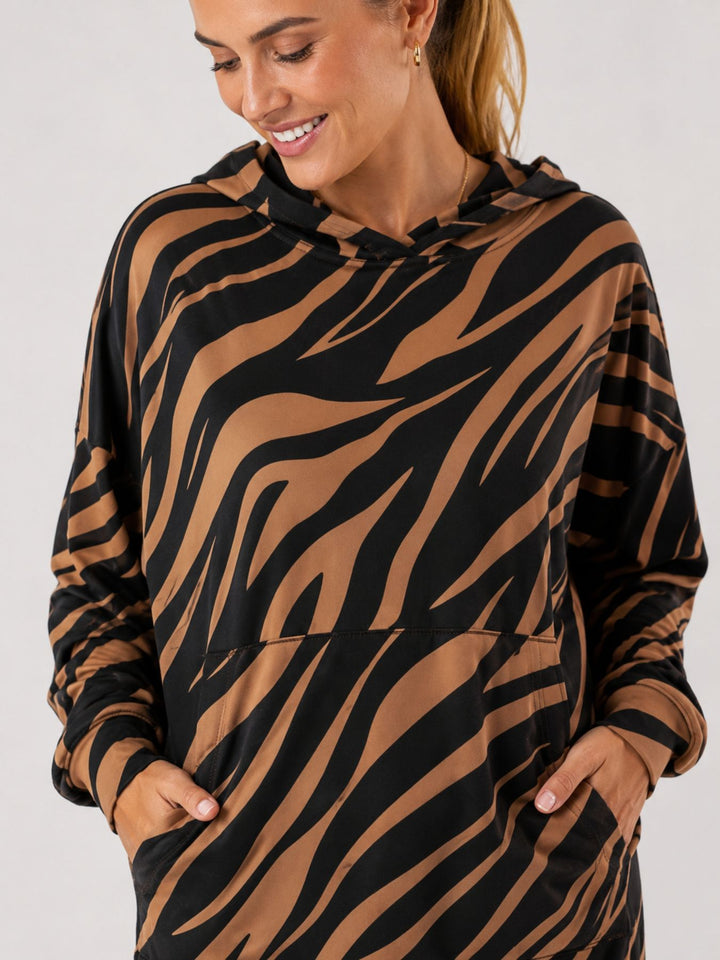Kleid, Tigerprint