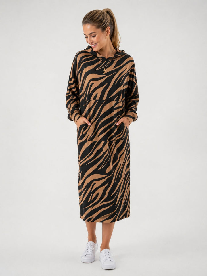 Kleid, Tigerprint