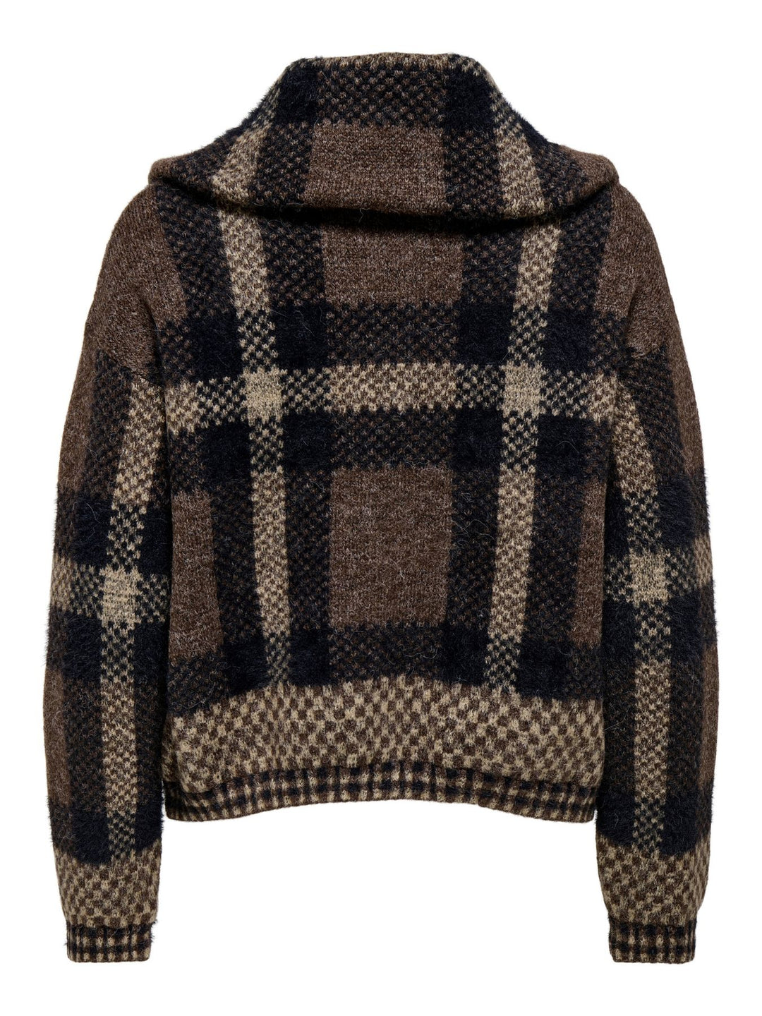 Damen Strickjacke in Black, Chocolate Martini & Biscotti