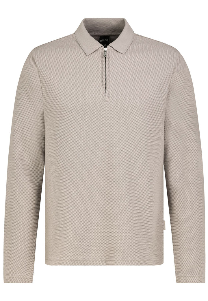 Poloshirt Herren Reißverschluss