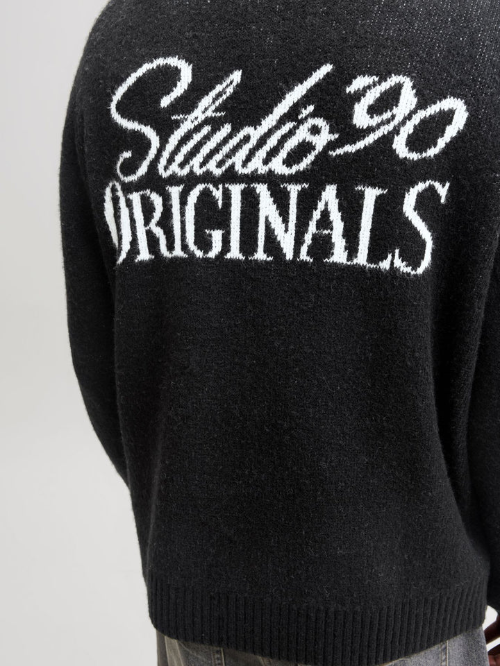 JORCHAMBERI KNIT JACQUARD CREW NECK