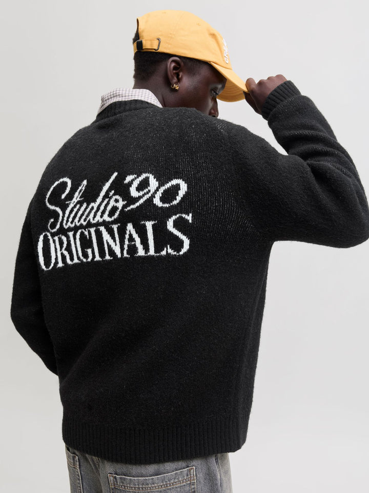 JORCHAMBERI KNIT JACQUARD CREW NECK