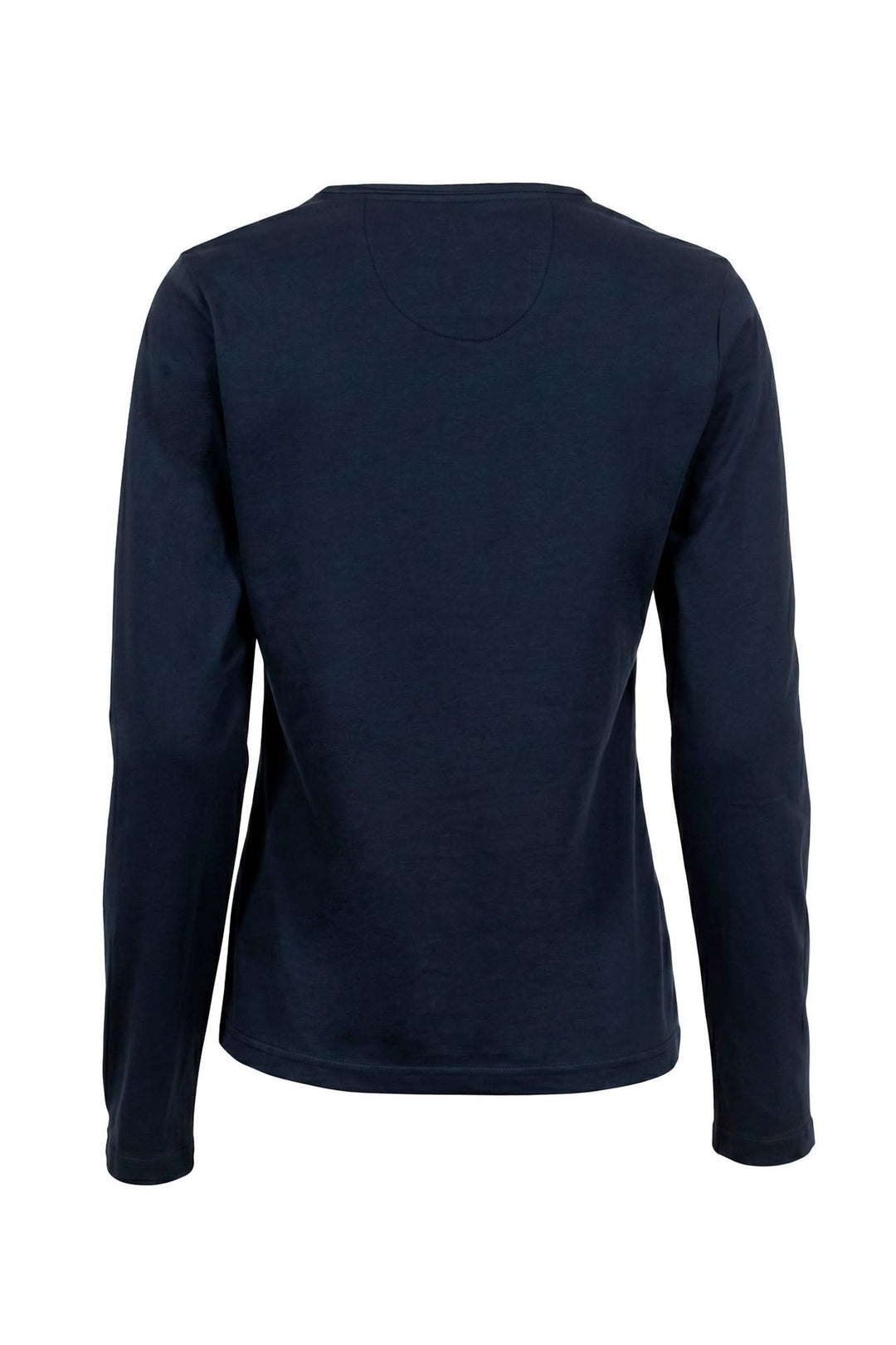 Langarmshirt Damen kleiner V-Cut