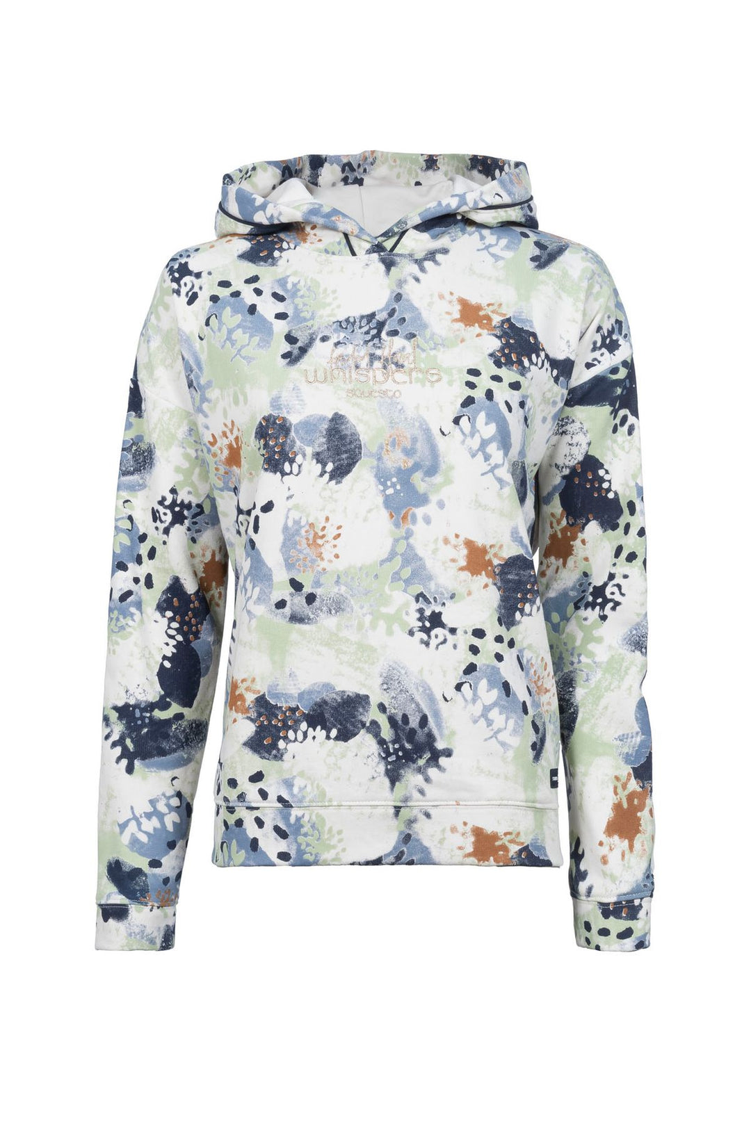 Leichtsweat Damen Allover-Muster