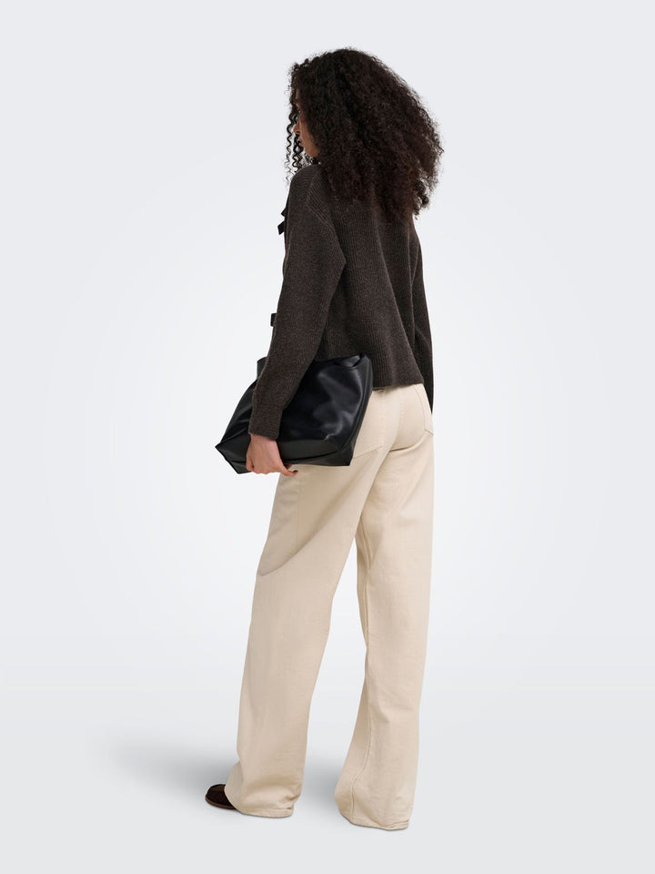 ONLLISA LS BOW PULLOVER KNT NOOS