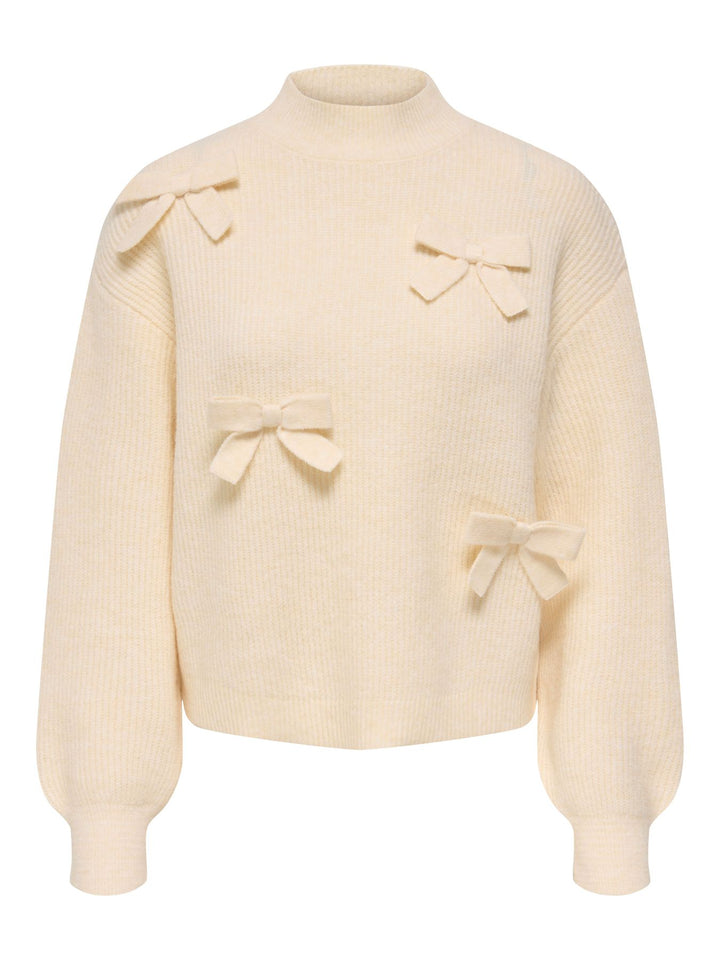 ONLLISA LS BOW PULLOVER KNT NOOS