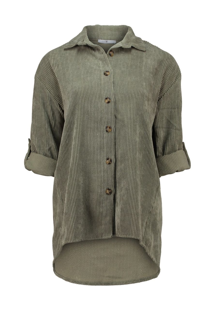 Cordbluse Damen Ro44bina