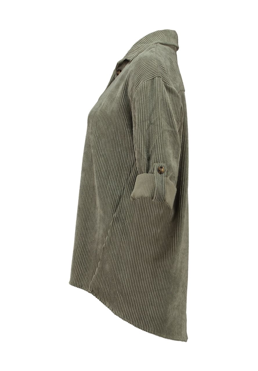 Cordbluse Damen Ro44bina