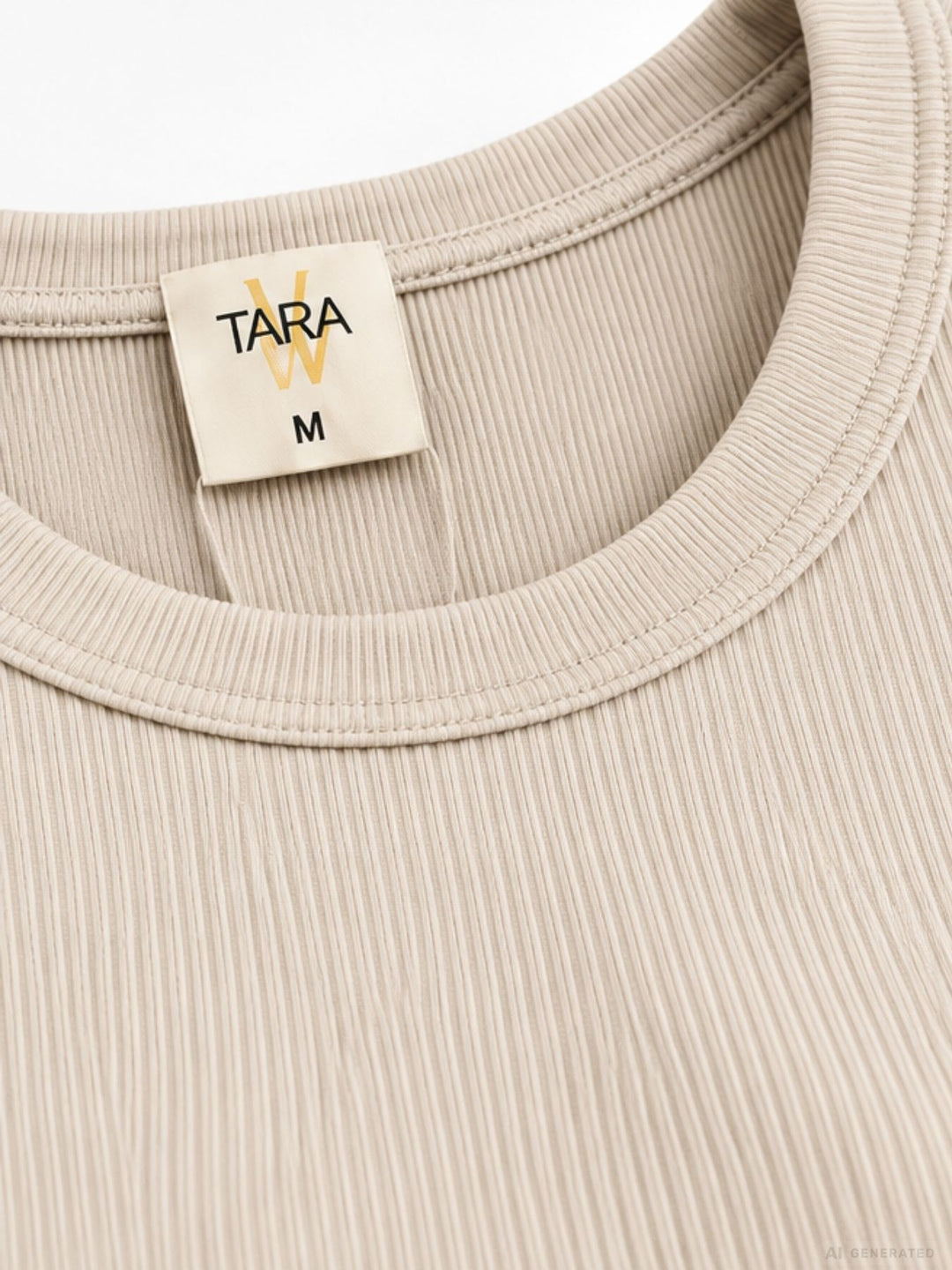 Strickpullover Damen Rundhals „LATINA“ – Beige