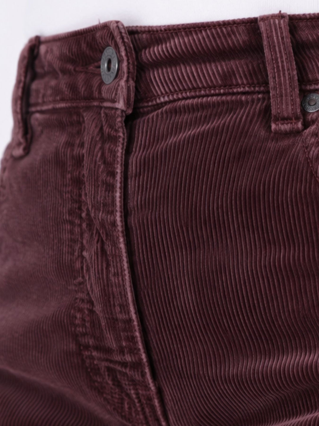 Straight Cordhose Damen – Raspberry