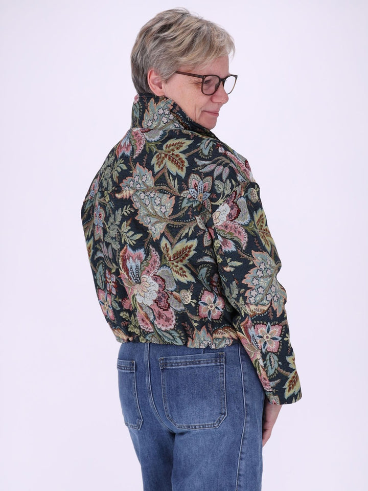 Bousonjacke kurz Gobelin Floral