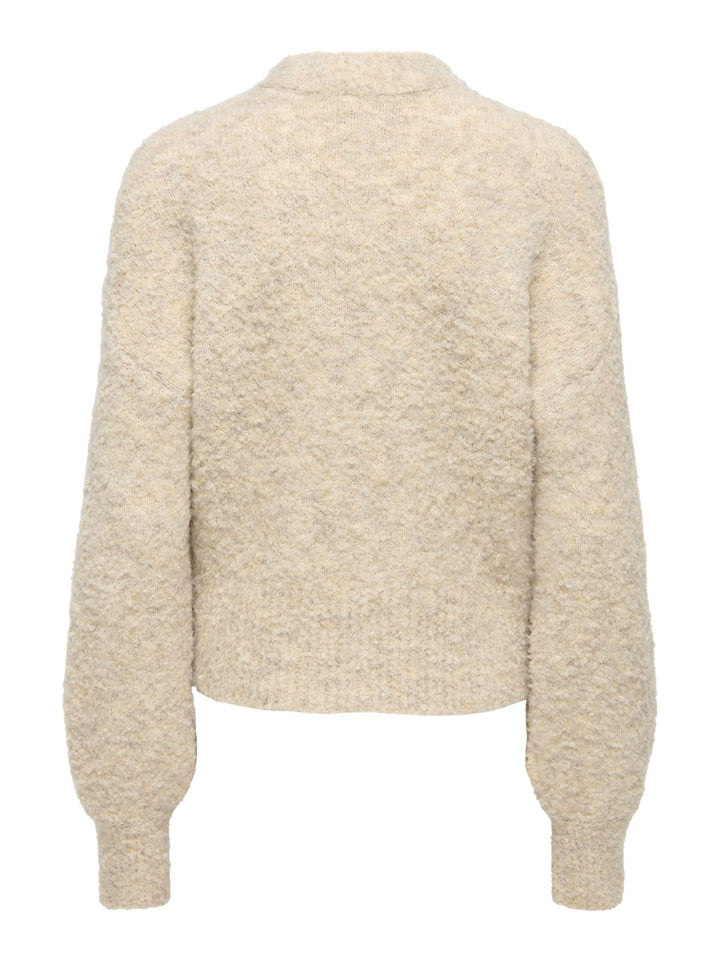 ONLBOUBLE LS O-NECK ZIP CARDIGAN KN