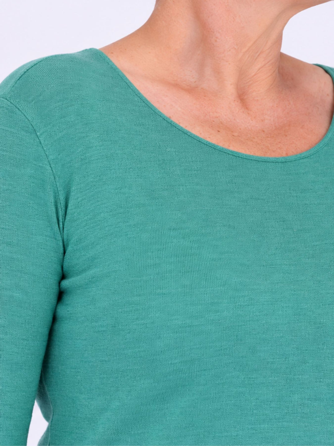 Shirt Damen Rundhals Feinstrick