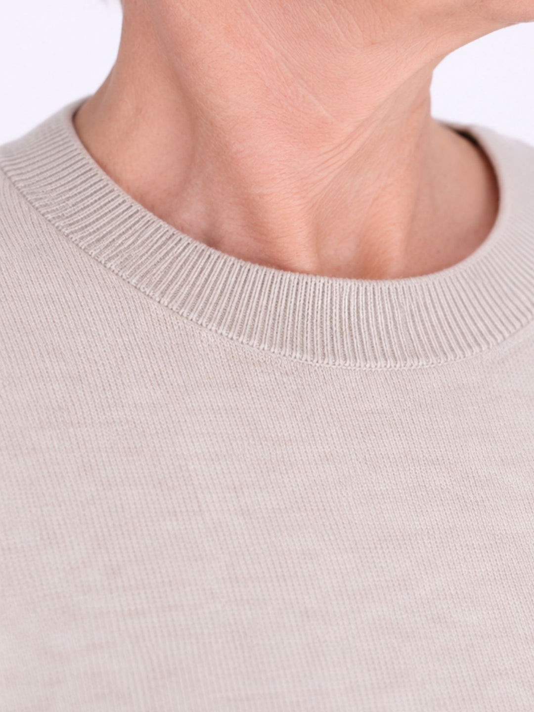 Damen Strickpullover Nadja in Beige – weich, zeitlos & vielseitig kombinierbar