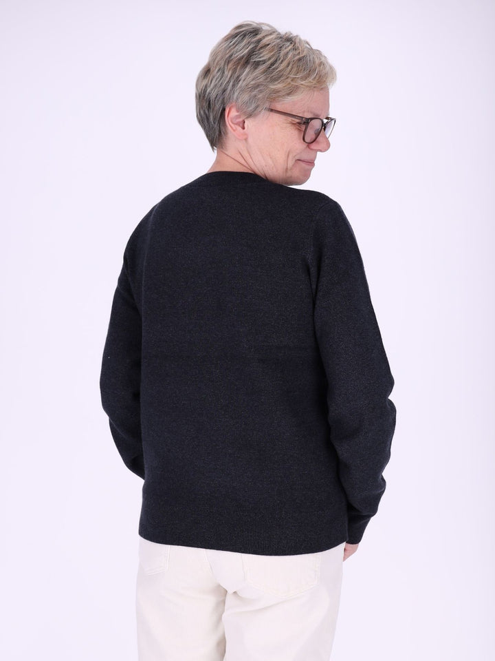 Damen Strickpullover Nadja in Night Sky – weich, elegant & zeitlos