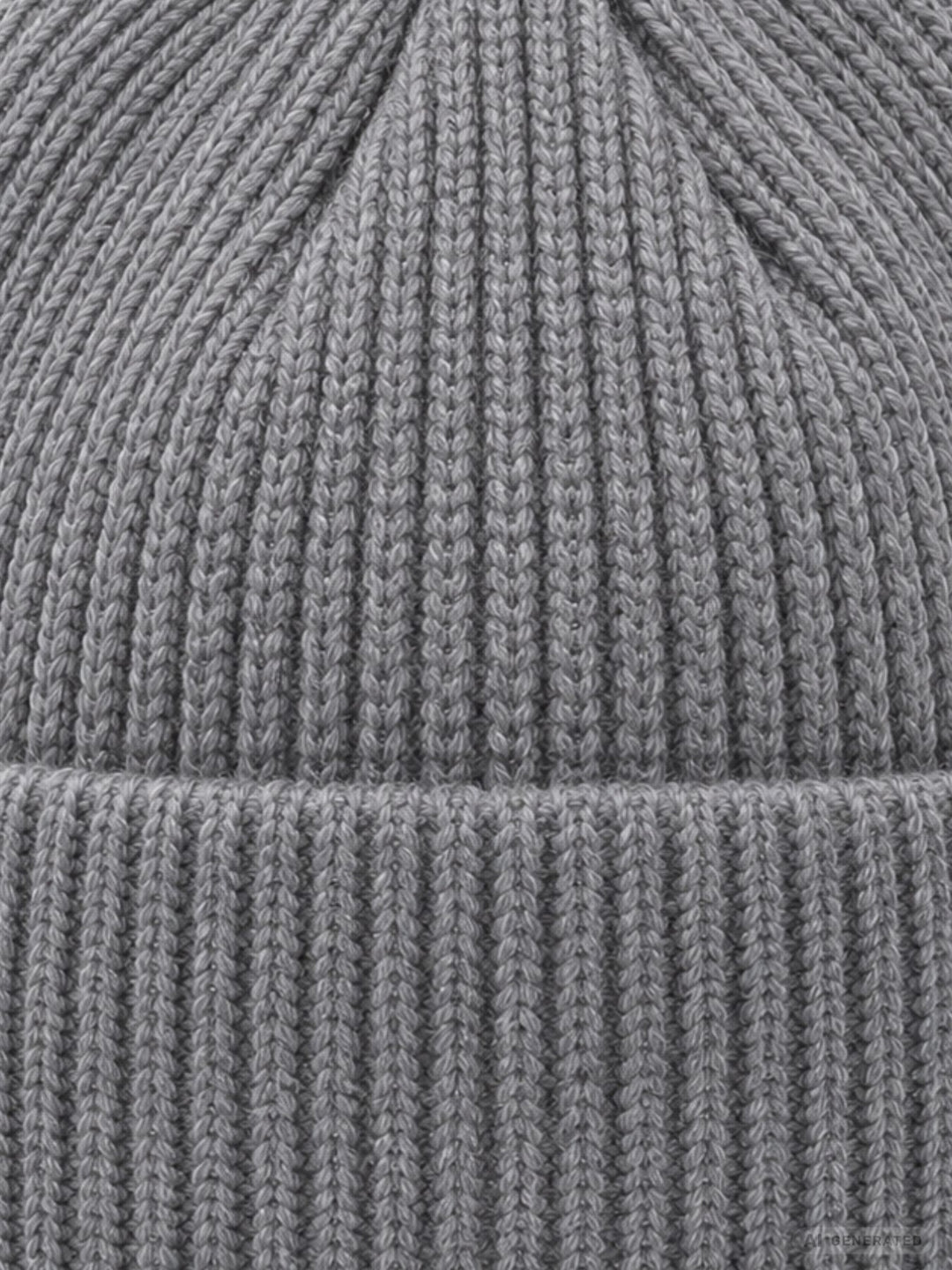 Damen Strickmütze Grau mit pinkem Herz – Kuschelig, modern & liebevoll