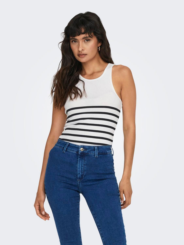 ONLY Kenya Rib Stripe Tank Top