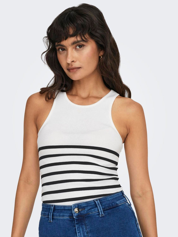 ONLY Kenya Rib Stripe Tank Top