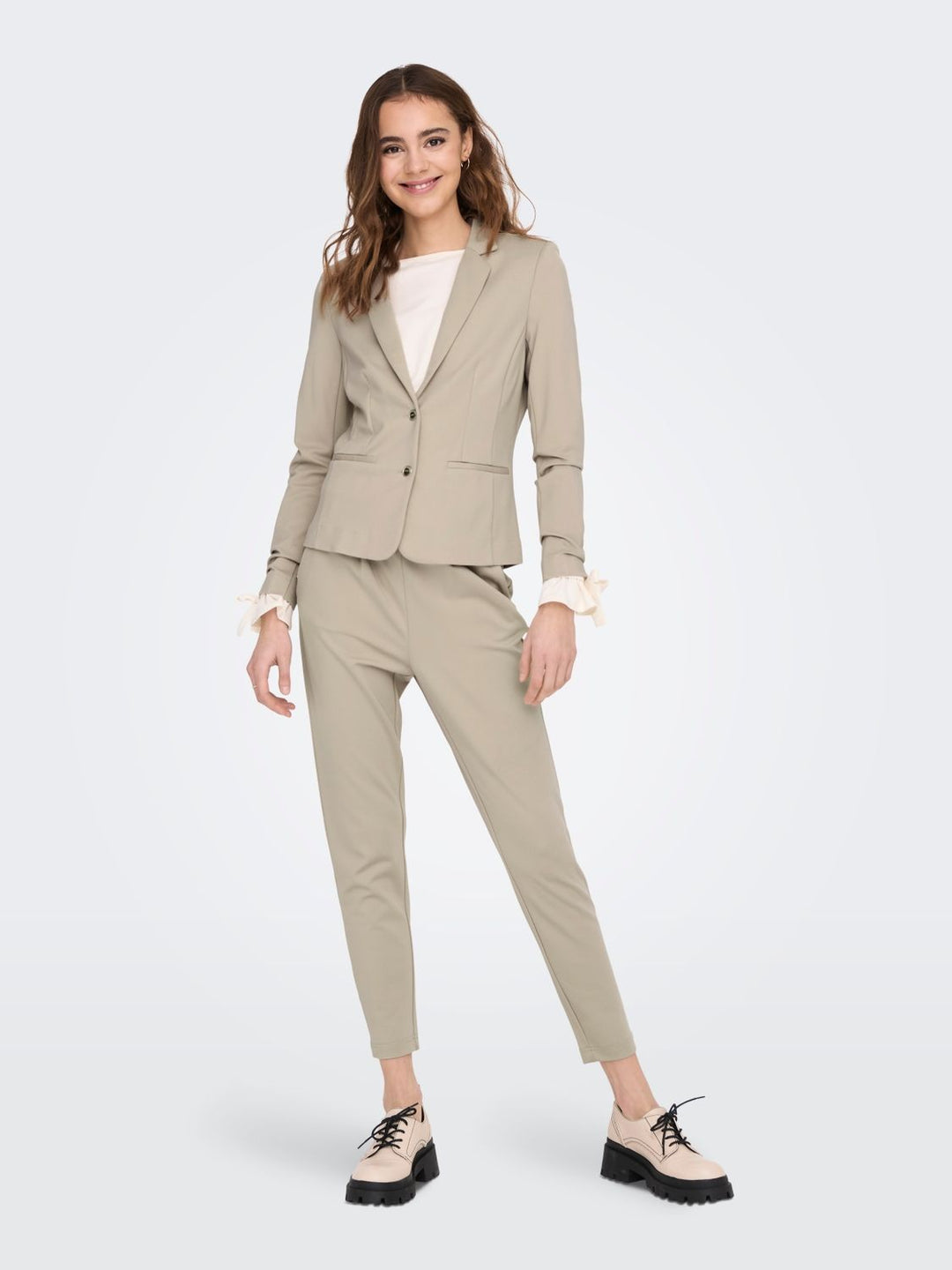 Damen Hose beige