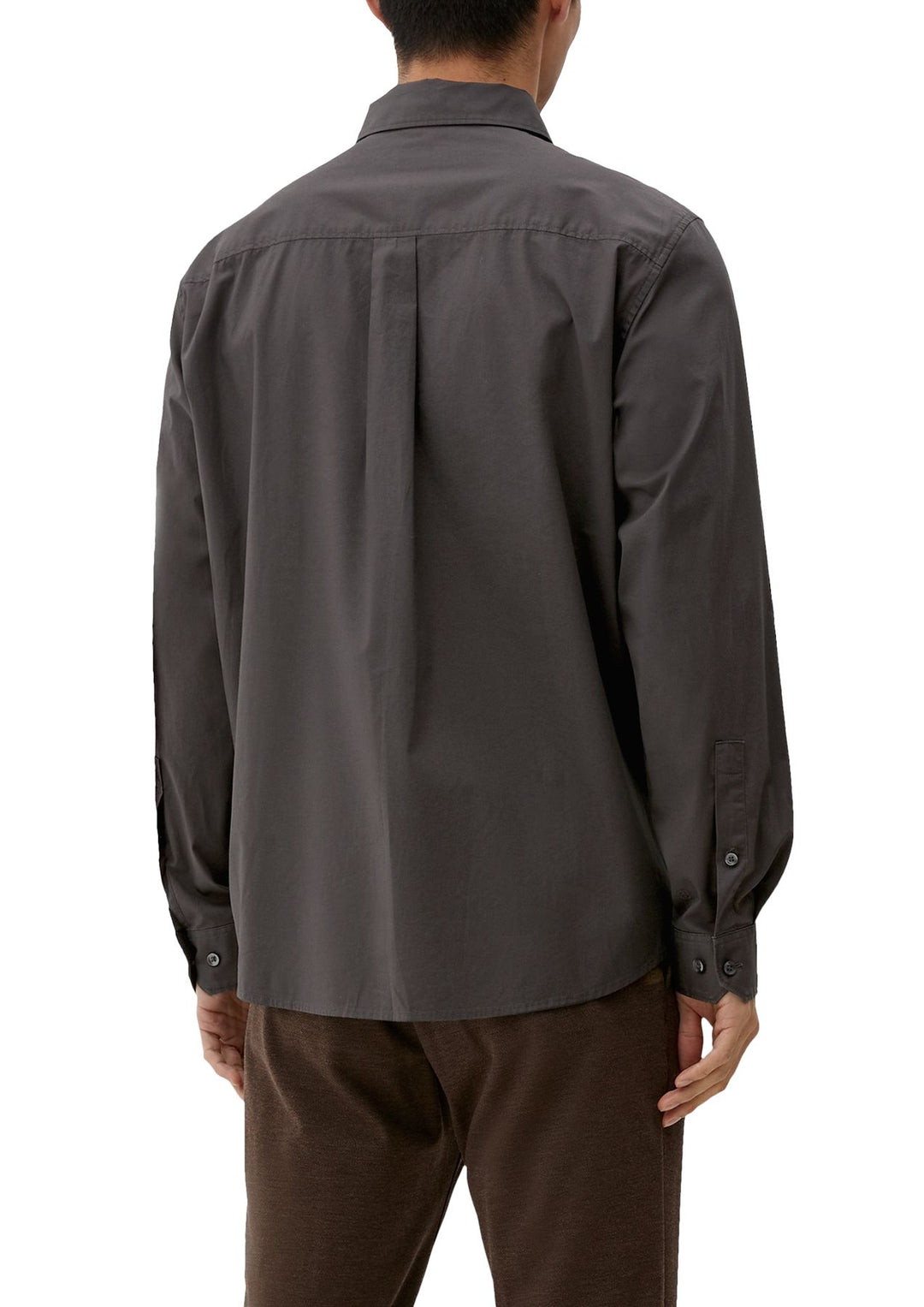 Herren Hemd Uni Langarm