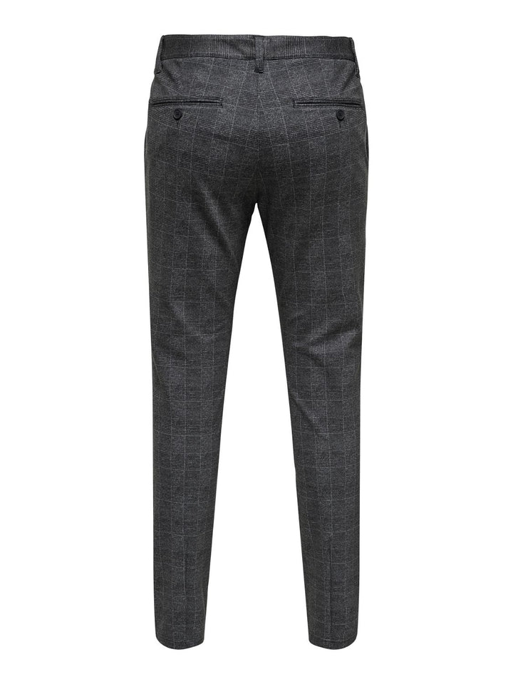 ONLY & SONS Slim Check Chino Hose