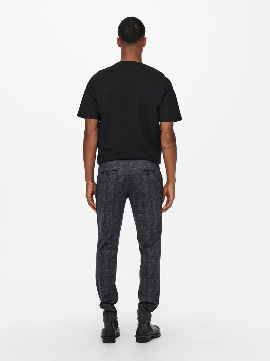 ONLY & SONS Slim Check Chino Hose