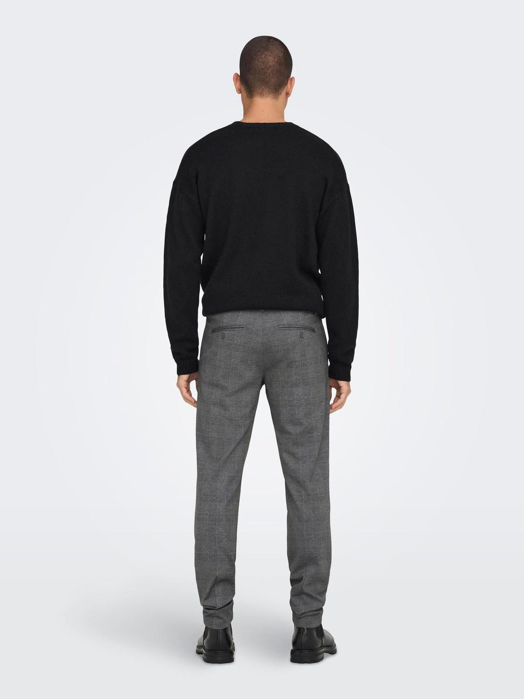 ONLY & SONS Slim Check Chino Hose